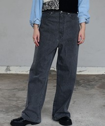 DENIM DELIGHT DAYS （デニム デライト デイズ）の「【DENIM DELIGHT DAYS】デニムバギージーンズ（デニムパンツ）」