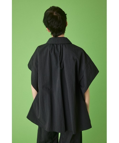 HeRIN.CYE オーバーサイズ スウェット 黒 HeRIN.CYE - オーバーサイズ ジレ - Over size gillet - KHIKI