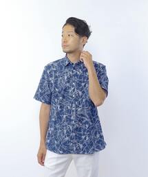 MEN'S MELROSE（メンズメルローズ）の「HIBIYAKADAN コラボ半袖レギュラーカラーシャツ（Tシャツ/カットソー・メンズ）」