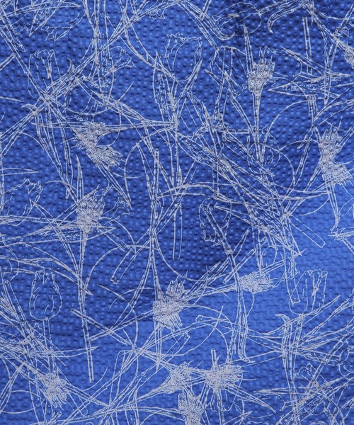 MEN'S MELROSE（メンズメルローズ）の「HIBIYAKADAN コラボ半袖レギュラーカラーシャツ（Tシャツ/カットソー・メンズ・ホワイト/ネイビー/ミント・3/2/4）」の16枚目の写真