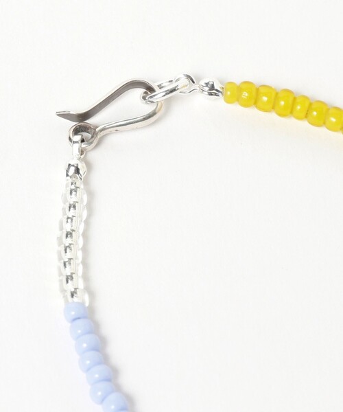 BEAMS BOY（ビームスボーイ）の「ROSETTA PRAYER / 3mm ビーズ ブレス（ブレスレット・レディース・ブラウン/レッド/イエロー・ONE SIZE）」の12枚目の写真