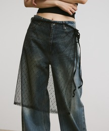 Happy John | lace wrap skirt / レースラップスカート(スカート)