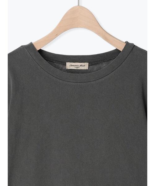 Samansa Mos2（サマンサ モスモス）の「袖チュールピグメントTシャツ（Tシャツ/カットソー・レディース・ブルー/キナリ/チャコールグレー・F）」の20枚目の写真