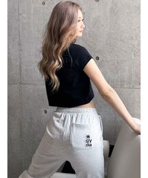 GYDA | Palm Tree Square gyda ワッペンスウェットパンツ(スウェットパンツ)