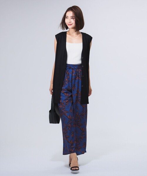 B:MING by BEAMS(ビーミングバイビームス)の「カットソー サマー ジレ(ベスト・レディース・ブラック/ベージュ・SMALL/MEDIUM)」の8枚目の写真