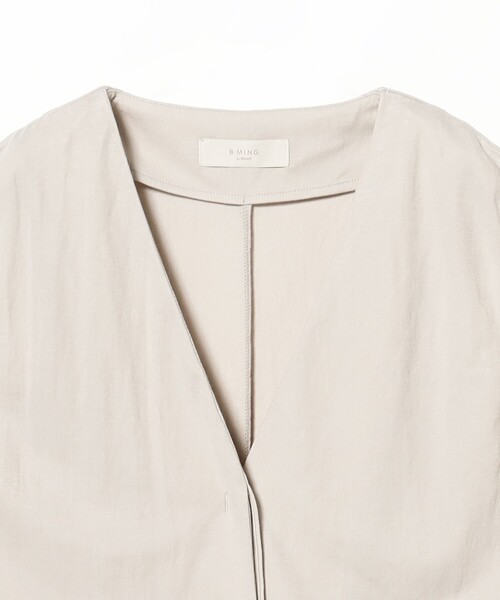 B:MING by BEAMS(ビーミングバイビームス)の「カットソー サマー ジレ(ベスト・レディース・ブラック/ベージュ・SMALL/MEDIUM)」の18枚目の写真