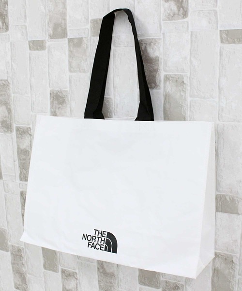 THE NORTH FACE(ザノースフェイス)の「アルポリン エコバッグ Large arpaulin Eco Bag The North Face White Label Korea Line(トートバッグ・メンズ・ホワイト/White・LARGE/L)」の11枚目の写真