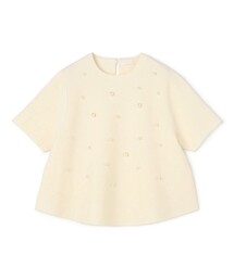 BALLSEY | ウールポリエステルパールコンビ Aラインプルオーバー(ニット/セーター)