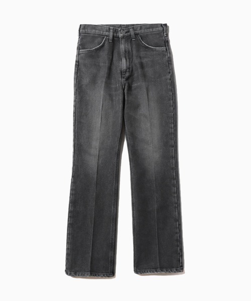 Wrangler(ラングラー)の「Wrangler/ラングラー WRANCHER DRESS デニムパンツ フレアパンツ センタープレス メンズ レディース 秋 秋服 2026年秋冬(デニムパンツ・メンズ・ブルー/インディゴブルー/ブラック・L/XL/S/M)」の2枚目の写真