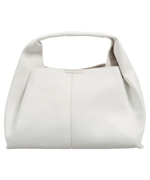 KOBE LETTUCE（コウベレタス）の「ソフトフェイクレザーワンハンドルバッグ（ハンドバッグ・レディース・ブラック/アイボリー/ブラウン・F）」の5枚目の写真