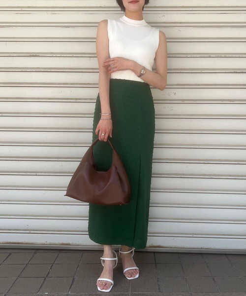 KOBE LETTUCE（コウベレタス）の「ソフトフェイクレザーワンハンドルバッグ（ハンドバッグ・レディース・ブラック/アイボリー/ブラウン・F）」の16枚目の写真