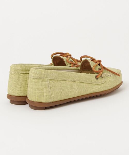 Minnetonka(ミネトンカ)の「【MINNETONKA】CANVAS MOC モカシン キャンバス モック(モカシン/デッキシューズ・レディース・ピンク系その他/イエロー系その他・US5)」の4枚目の写真