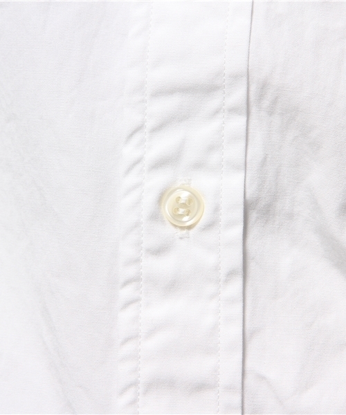 GLOSTER(グロスター)の「80/2×80/2 Finxブロードレギュラーシャツ(シャツ/ブラウス・メンズ・ホワイト/ネイビー・LARGE/MEDIUM/SMALL)」の10枚目の写真