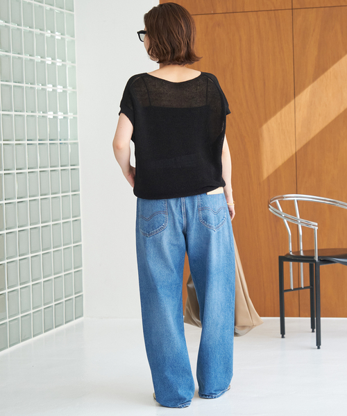 SLOBE IENA（スローブイエナ）の「《追加》リネン混フレンチスリーブ