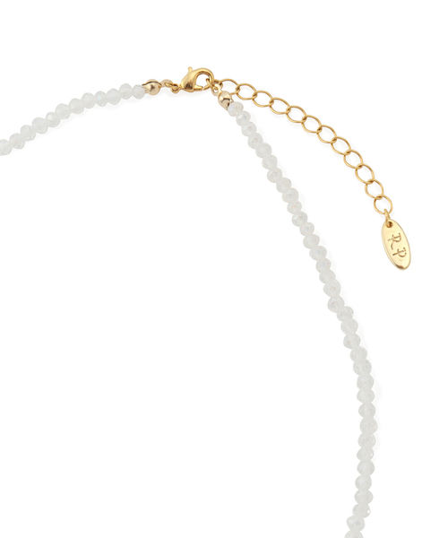 ROPE' PICNIC（ロペピクニック）の「チェリートップビーズショートネックレス（ネックレス・レディース・ホワイト・FREE）」の5枚目の写真