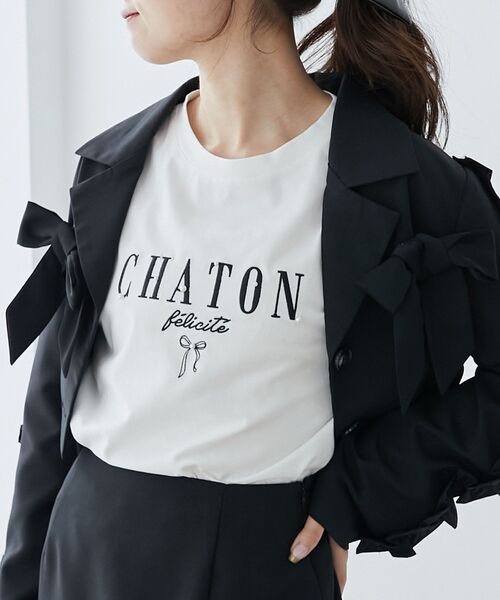 MAJESTIC LEGON(マジェスティックレゴン)の「アソートロゴロンT(Tシャツ/カットソー・レディース・グレー/B/A/ホワイト系その他/C/D・MEDIUM)」の4枚目の写真