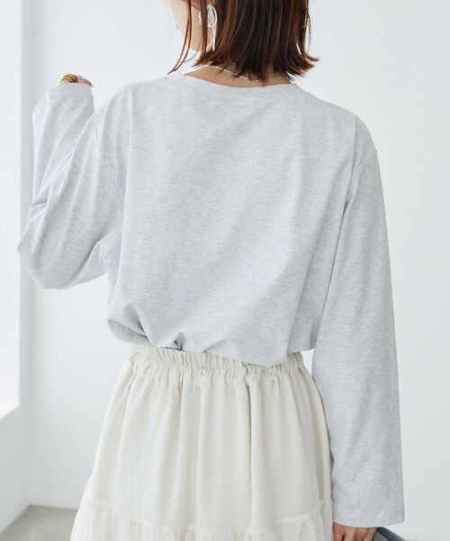 MAJESTIC LEGON(マジェスティックレゴン)の「アソートロゴロンT(Tシャツ/カットソー・レディース・グレー/B/A/ホワイト系その他/C/D・MEDIUM)」の11枚目の写真