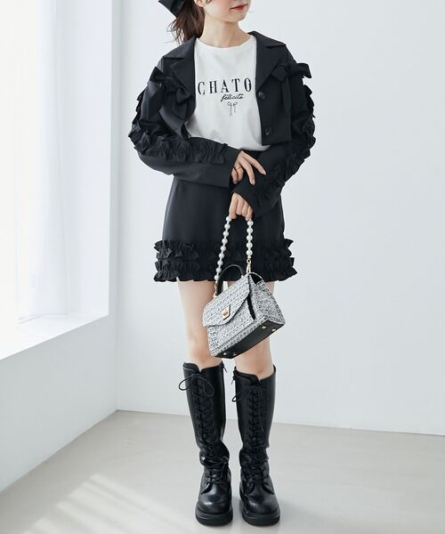 MAJESTIC LEGON(マジェスティックレゴン)の「アソートロゴロンT(Tシャツ/カットソー・レディース・グレー/B/A/ホワイト系その他/C/D・MEDIUM)」の13枚目の写真