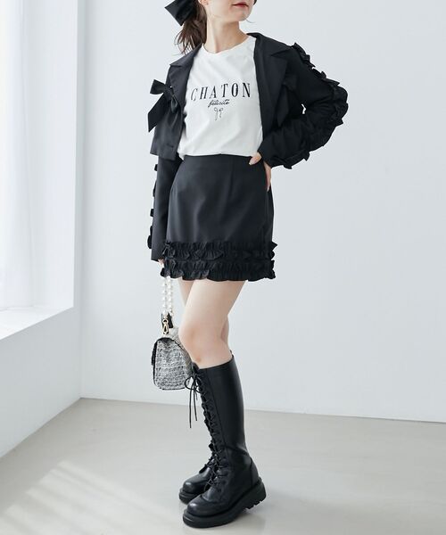 MAJESTIC LEGON(マジェスティックレゴン)の「アソートロゴロンT(Tシャツ/カットソー・レディース・グレー/B/A/ホワイト系その他/C/D・MEDIUM)」の14枚目の写真