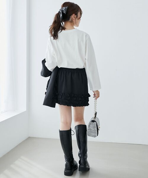 MAJESTIC LEGON(マジェスティックレゴン)の「アソートロゴロンT(Tシャツ/カットソー・レディース・グレー/B/A/ホワイト系その他/C/D・MEDIUM)」の15枚目の写真