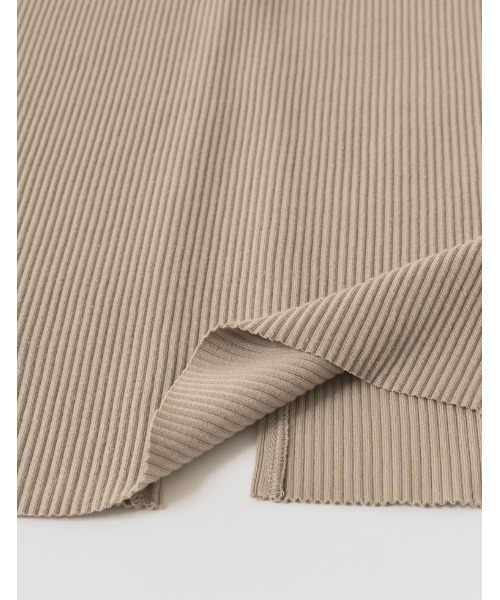 Re:EDIT（リエディ）の「[セルフカット][大きいサイズ有]リブカットソータイトスカート（スカート・レディース・チャコールグレー/アイボリー/ブラック/グレイッシュベージュ/ブラウン・LARGE/X-LARGE/MEDIUM）」の8枚目の写真