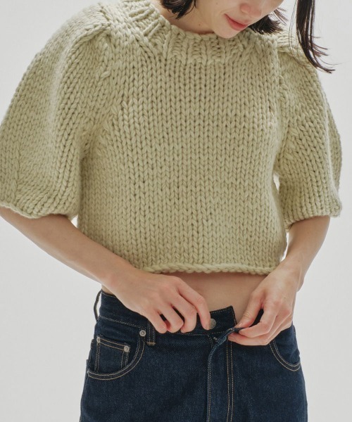 TODAYFUL Puffsleeve Hand Kniパフスリーブハンドニット TODAYFUL/トゥデイフル】Puffsleeve Hand Knit/パフスリーブ