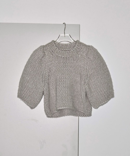 TODAYFUL（トゥデイフル）の「TODAYFUL　Puffsleeve Hand Knit パフスリーブハンドニット/12420520（ニット/セーター・レディース・ミント/グレー・ONE SIZE）」の16枚目の写真