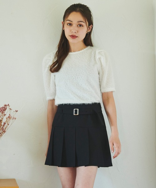 31 Sons de mode（トランテアン　ソン　ドゥ　モード）の「ローベルトプリーツスカショーパン（その他パンツ・レディース・キャメル/グレー/ブラック・36/38）」の5枚目の写真