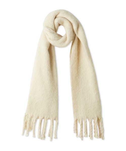 Mila Owen（ミラオーウェン）の「ツイストフリンジストール（ストール