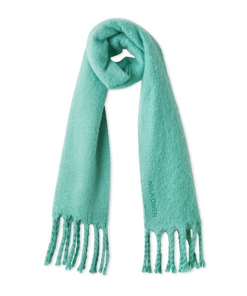 Mila Owen（ミラオーウェン）の「ツイストフリンジストール（ストール