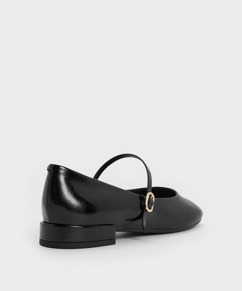 CHARLES & KEITH（チャールズ & キース）の「ラウンドトゥ メリージェーン（パンプス・レディース・オフホワイト/ブラック/ブラック系その他6/シルバー/マルチ・23.5cm/23cm/22.5cm/24.5cm/25cm/26.5cm/25.5cm）」の12枚目の写真