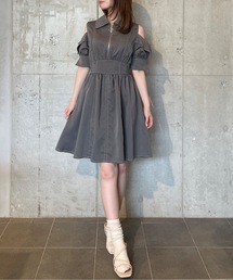 TORTE | フロントジップショートワンピース(ワンピース)