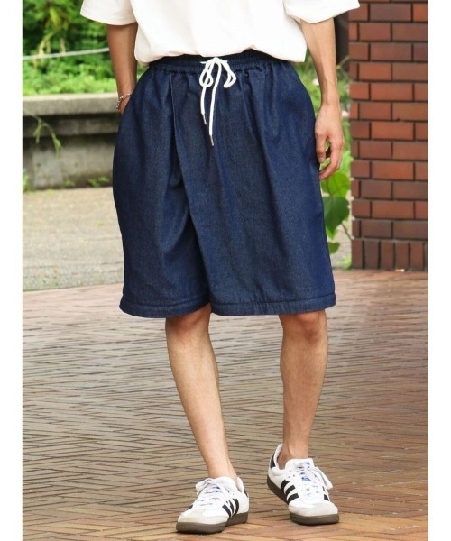 CRAFT STANDARD BOUTIQUE（クラフトスタンダードブティック）の「【URANIWA CAMPERS】2WAY DENIM PANTS（デニムパンツ・メンズ・ブラック/ダークインディゴブルー・XL/L/M）」の5枚目の写真