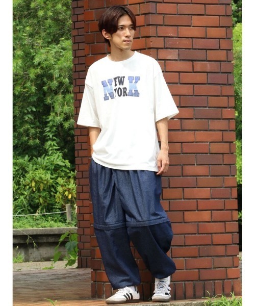 CRAFT STANDARD BOUTIQUE（クラフトスタンダードブティック）の「【URANIWA CAMPERS】2WAY DENIM PANTS（デニムパンツ・メンズ・ブラック/ダークインディゴブルー・XL/L/M）」の11枚目の写真