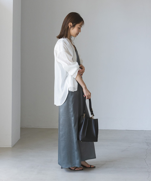 Noble（ノーブル）の「【My Policy Shirt】ベルテッドスリーブ