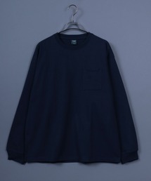 ANPAS | 11oz Ultra Heavy Weight Wide Silhouette Pocket T-Shirt/11オンス ウルトラヘビーウェイト ポケット付き 長袖Tシャツ ロンT オーバーサイズ ワイドシルエット(Tシャツ/カットソー)