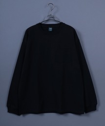 11oz Ultra Heavy Weight Wide Silhouette Pocket T-Shirt/11オンス ウルトラヘビーウェイト ポケット付き 長袖Tシャツ ロンT オーバーサイズ ワイドシルエット