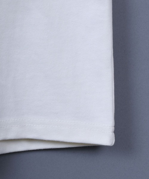 ANPAS(アンパス)の「11oz Ultra Heavy Weight Wide Silhouette Pocket T-Shirt/11オンス ウルトラヘビーウェイト ポケット付き 長袖Tシャツ ロンT オーバーサイズ ワイドシルエット(Tシャツ/カットソー・メンズ・ネイビー/グレイッシュベージュ/ブラック/ホワイト・L/M)」の8枚目の写真
