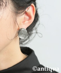 antiqua | マットサークルピアス(ピアス（両耳用）)