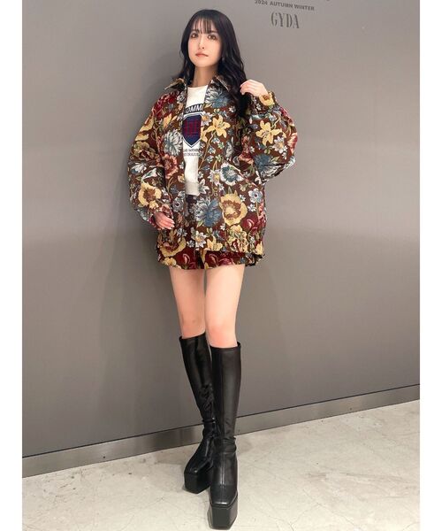 GYDA（ジェイダ）の「【SETUP着用可】Gobelinショートパンツ（その他パンツ・レディース・ブラウン/グレー・FREE）」の15枚目の写真