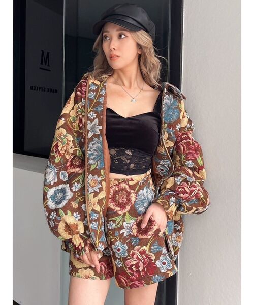 GYDA（ジェイダ）の「【SETUP着用可】Gobelinショートパンツ（その他パンツ・レディース・ブラウン/グレー・FREE）」の18枚目の写真