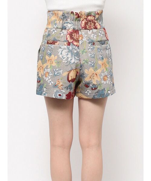 GYDA（ジェイダ）の「【SETUP着用可】Gobelinショートパンツ（その他パンツ・レディース・ブラウン/グレー・FREE）」の4枚目の写真