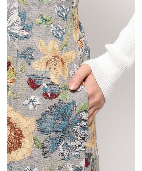 GYDA（ジェイダ）の「【SETUP着用可】Gobelinショートパンツ（その他パンツ・レディース・ブラウン/グレー・FREE）」の6枚目の写真