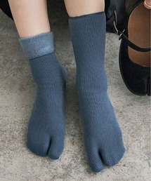 kirakiraShop（キラキラショップ）の「裏起毛 足袋 カラー ソックス（ソックス/靴下）」