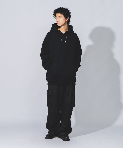 PRO CLUB （プロクラブ）の「【PRO CLUB/プロクラブ】HEAVY WEIGHT PULLOVER HOODIE 　13オンス ヘビーウェイトプルオーバーフーディー プルパーカー PCB142（パーカー・メンズ・ブラック/ネイビー/杢グレー/ホワイト・LARGE/XX-LARGE/X-LARGE/MEDIUM）」の12枚目の写真