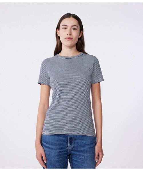 ミラレクルーネック半袖Tシャツ（Tシャツ/カットソー）｜PETIT