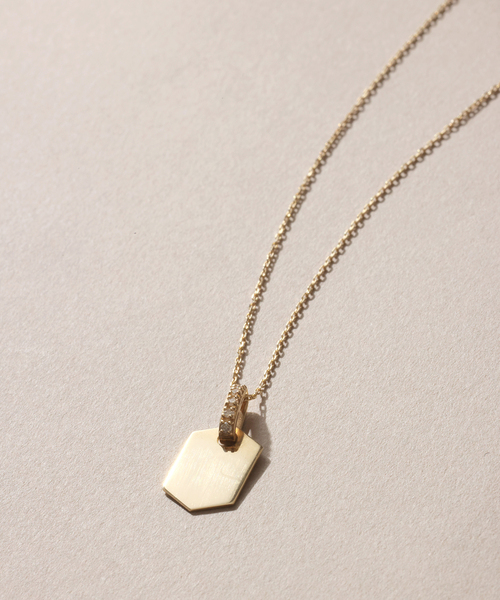 6角モチーフダイヤバチカンネックレス K10（ネックレス）｜Lilas（リラ