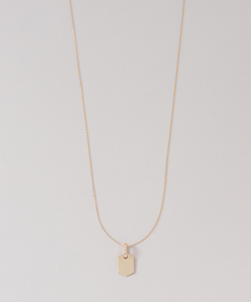 6角モチーフダイヤバチカンネックレス K10（ネックレス）｜Lilas（リラ