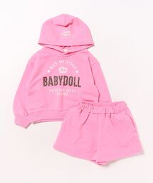 BABYDOLL（ベビードール）の「パーカー ショートパンツ セットアップ 9770K（アンサンブル）」