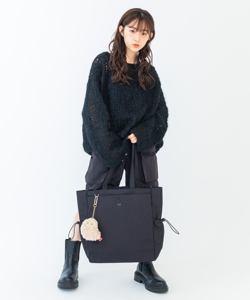 ACCOMMODE(アコモデ)の「オルヨシュ ファーチャーム(キーホルダー・レディース・ピンク/ベージュ/イエロー/ブルー・FREE)」の11枚目の写真